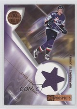 2001-02 Upper Deck CHL Prospects Game Used Edition Top Jerseys Aaron Lobb #J-AL