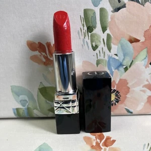 ROSSETTO CHRISTIAN DIOR ROUGE DIOR # 080 RED SMILE 0,12 OZ SENZA SCATOLA - Foto 1 di 5