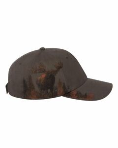 DRI DUCK Moose Baseball Cap Hat 3295 Brown