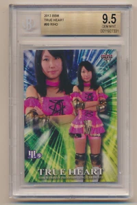 2013 BBM True Heart #99 Riho AEW Japan BGS 9.5 - Imagen 1 de 2
