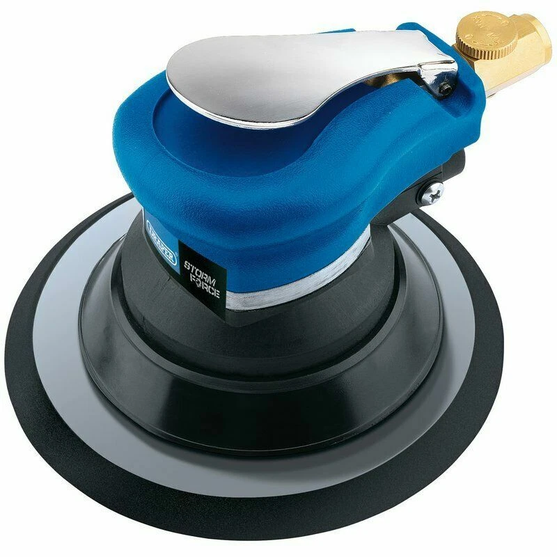 Draper Air Sander 150mm 6" Variable Speed Orbital Dual Action DA 70834  - Image 1 of 3