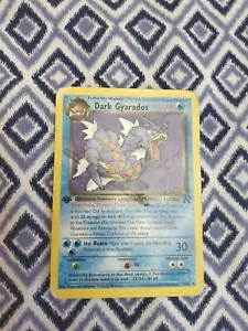 TCG Pokemon - Dark Gyarados 1st Edition Team Rocket - Picture 1 of 6