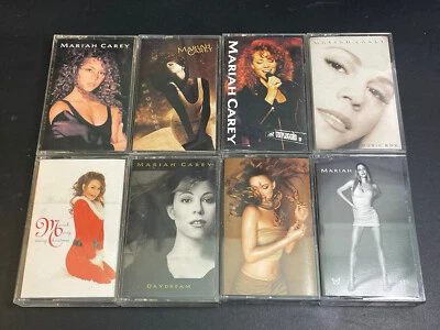 8 Mariah Carey Cassette Tapes - Emotions Unplugged Music Box Merry Christmas 1's - Image 1 of 4