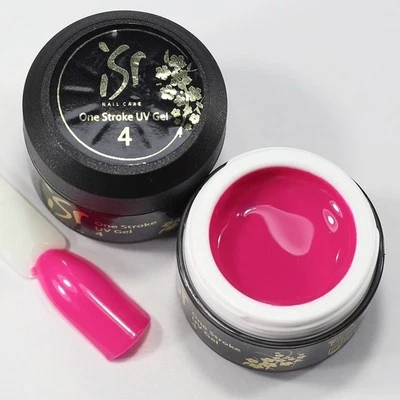 OS4 ISR Nail Care One Strocke UV & LED Farbgel pefekte Deckkraft Color Gel