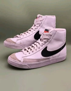 Nike Blazer Mid 77 Jumbo Sneaker Weiß Leder Schwarz Creme Wildleder UK5,5 EU37,5 - Bild 1 von 8