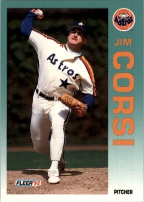 1992 Fleer MLB Jim Corsi #431 - Image 1 of 2