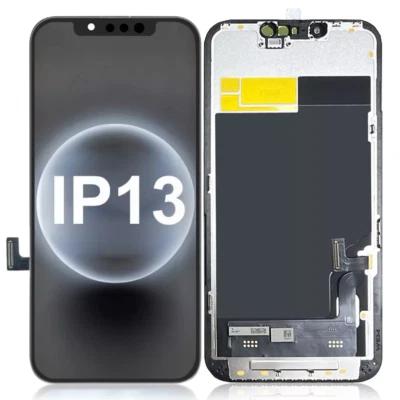 LMQ Display Für iPhone 13 LCD Ersatz Retina HD Bildschirm 3D Touch Screen + Adhesive