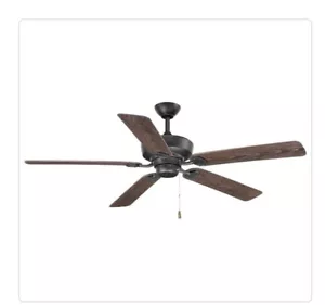 Progress Lighting Lakehurst 60 Lakehurst 60" 5 Blade Indoor / - Black - Picture 1 of 1