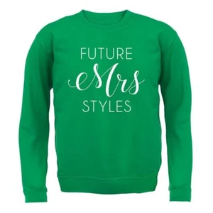 Future Mrs Styles - Kids Hoodie / Sweater - Music Musician Pop Concert Tour Gig - Picture 1 of 20