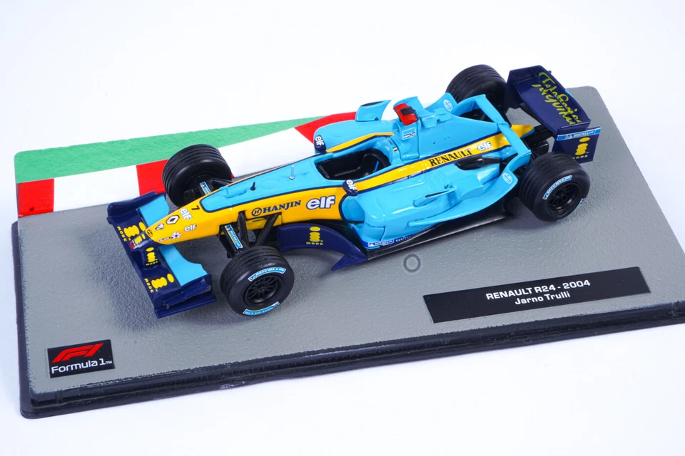 Modellino F1 Jarno Trulli Renault R24 2004 1/43 Die cast - Immagine 1 di 1