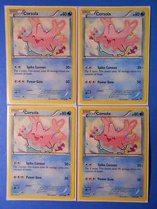 4x Corsola 29/122 Pokemon TCG card XY BREAKpoint common NM - Picture 1 of 1