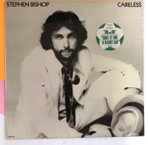 STEPHEN BISHOP Careless (1976) Old Stock STILL SEALED Hype Sticker LP a9844 - Picture 1 of 3