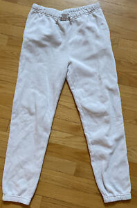 abercrombie kids cream sweatpants size 13/14