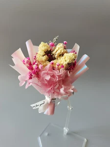 Mini Bouquet di Fiori Secchi Naturali Deodorante Auto Accessori Auto Regali per Lei - Foto 1 di 9