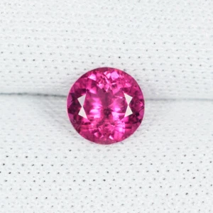 0,52 ct MEJOR GRADO BRILLANTE - PÚRPURA ROSA RUBELITA NATURAL REDONDO Ver Vdo BL - Imagen 1 de 2