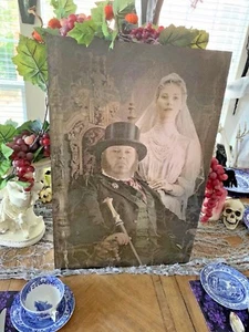 16x24" WDW Haunted Mansion Constance the Bride Changing Lenticular Portrait RARE - Bild 1 von 4