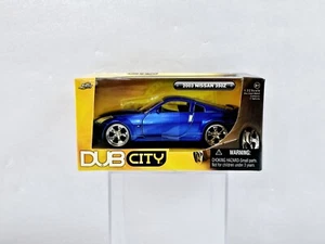 Jada Toys Dub City 2003 Nissan 350z Maßstab 1:32 Diecast Auto blau neu  - Bild 1 von 11