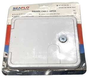 Seaflo SFCH1-193-164-02 Square Cable Hatch, Includes 2 Keys DAS - Picture 1 of 2