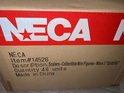 Фигурка NECA SCALERS Godzilla King of Monsters 2014 НОВЫЙ ЗАПЕЧАТАННЫЙ ЧЕХОЛ 48 🔥 - Изображение 1 из 4