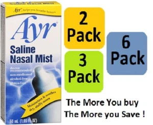 Ayr Saline Nasal Mist 50 mL - Picture 1 of 4