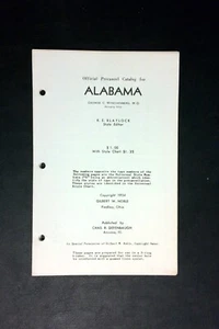 State General Precancel Kataloge: ALABAMA; Edel, 1954 - Bild 1 von 1