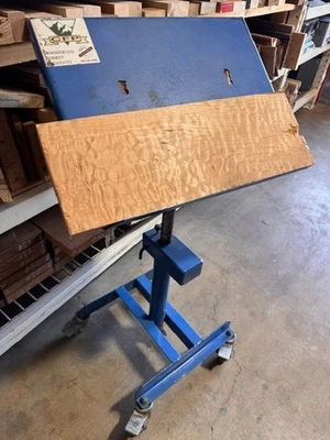 Bajo superior de guitarra rústico con figura de arce🍁KD .8”x 7.4”x 22” *Comproba para llenar * Foto 1 de 4