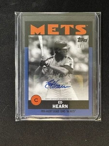 2021 TOPPS ESPN ONCE UPON A TIME IN QUEENS ED HEARN BLUE AUTOGRAPH /49 - Picture 1 of 1
