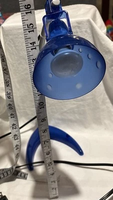 IKEA Modern Desk Lamp Adjustable Height Swivel Head Royal Blue  - Image 1 of 4