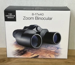 The Sharper Image 8-17x40 Zoom Binocular & Case/ Accessories New - Picture 1 of 2