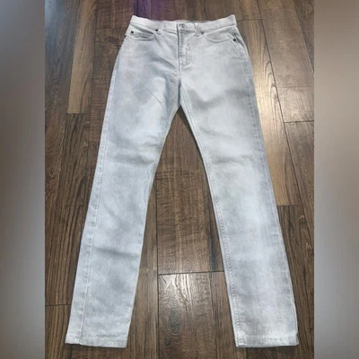 Alexander McQueen Vaqueros Ajustados Gris Desgastados Talla 8 Mujer’s $600 Foto 1 de 4