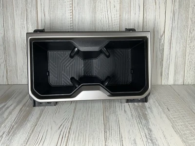 TOYOTA Tacoma 24-25 OEM CUP HOLDER WITH TRIM 55625-AK010-C0 and 58835-AK010-C0 - Image 1 of 4