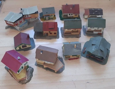 Spur H0 Konvolut Landhäuser überwiegend Faller BASTLER (10) - Bild 1 von 4