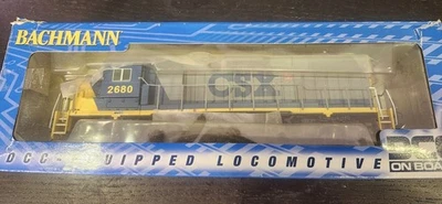 HO Scale Bachman CSX GP38-2 Locomotive. DCC On Board. IOB - Image 1 of 4
