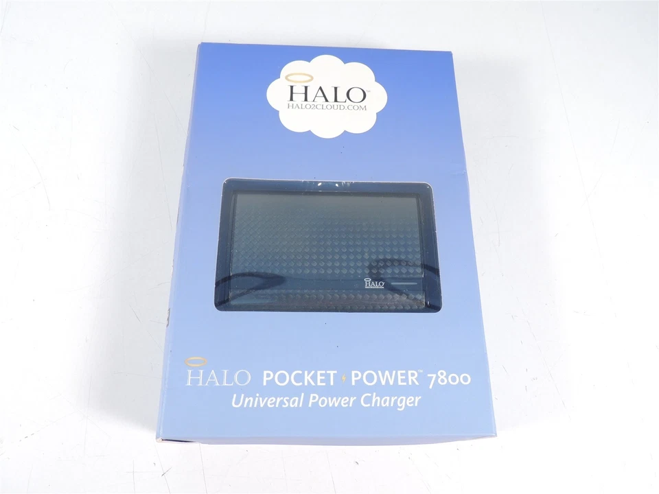 Cargador de alimentación universal Halo Pocket Power 7800 Halo2Cloud nuevo Foto 1 de 4