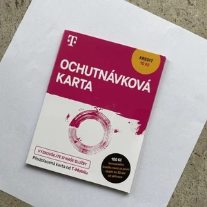 Czech sim card, T-mobile prepaid - Zdjęcie 1 z 2
