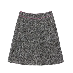 CHANEL Black Multi-Color Tweed Skirt 40 51502176 - Picture 1 of 7