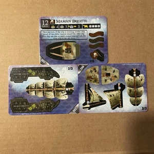 WizKids Pirates CSG At Ocean's Edge Maman Brigitte 003 non perforato 4 alberi - Foto 1 di 2