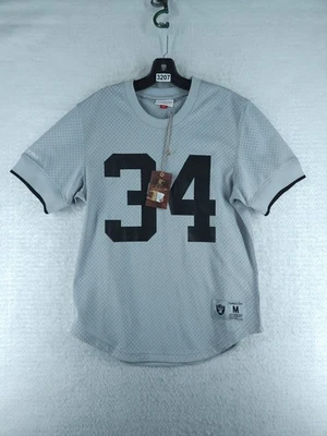 Mitchell & Ness NFL Los Angeles Raiders 1988 Bo Jackson - Cinza Novo com etiquetas Tamanho Médio  - Imagem 1 de 4