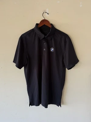Camisa Polo BMW Performance con Licencia Oficial Para Hombre Grande Negra Manga Corta Logo Foto 1 de 4