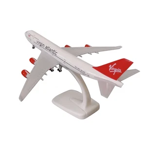 1/400 Virgin Atlantic B747 Alloy Plane Model Collection Static Display Gift - Picture 1 of 10
