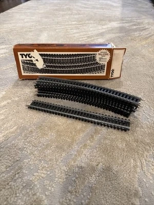 Vintage Tyco Train Exclusive Tru-Steel Track HO Scale in Box 13 Pieces - Image 1 of 4