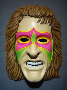 THE ULTIMATE WARRIOR MASK PVC WWF LEGENDARY WRESTLER 1991 TITAN SPORTS RUBIES - Picture 1 of 2