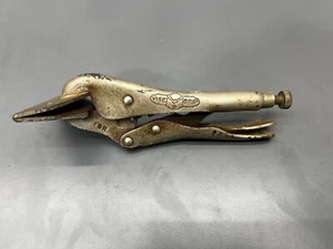 (U) VINTAGE PETERSEN DEWITT 8R VISE GRIP LOCKING SHEET METAL PLIERS - USA - Picture 1 of 5