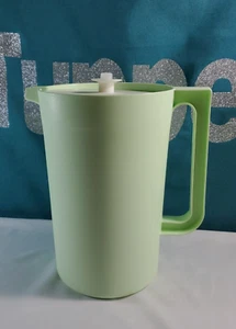 Tupperware Classic 1 Gallon Pitcher Push Button Seal Mint Color Solid Opaque New - Picture 1 of 2