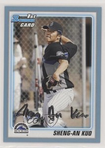 2010 Bowman Prospects Blue /520 Sheng-An Kuo #BP52