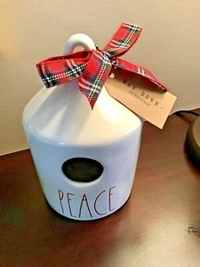 rae dunn NAVIDAD PAJARERA PAZ ÁRBOL NUEVO EN REVERSO-INVIERNO - Imagen 1 de 10