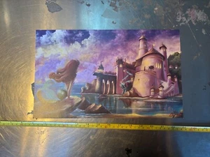 Little Mermaid Artwork Print Animated Ariel - Picture 1 of 1