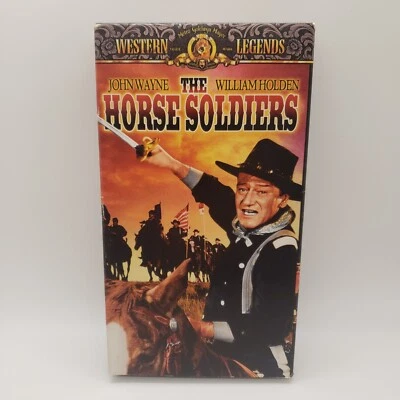 The Horse Soldiers (VHS, 1998, Western Legends) John Wayne, William Holden - Image 1 of 3