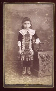photo CDV Apollony à Chalon-sur-Saône . Fillette . Jeune fille - Picture 1 of 1