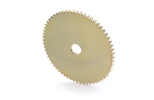 ERGAL KRONE ROH SCHRITT 520 49 ZÄHNE ZUM DREHEN CO5204 UNIVERSAL FARBE GOLD - Bild 1 von 1